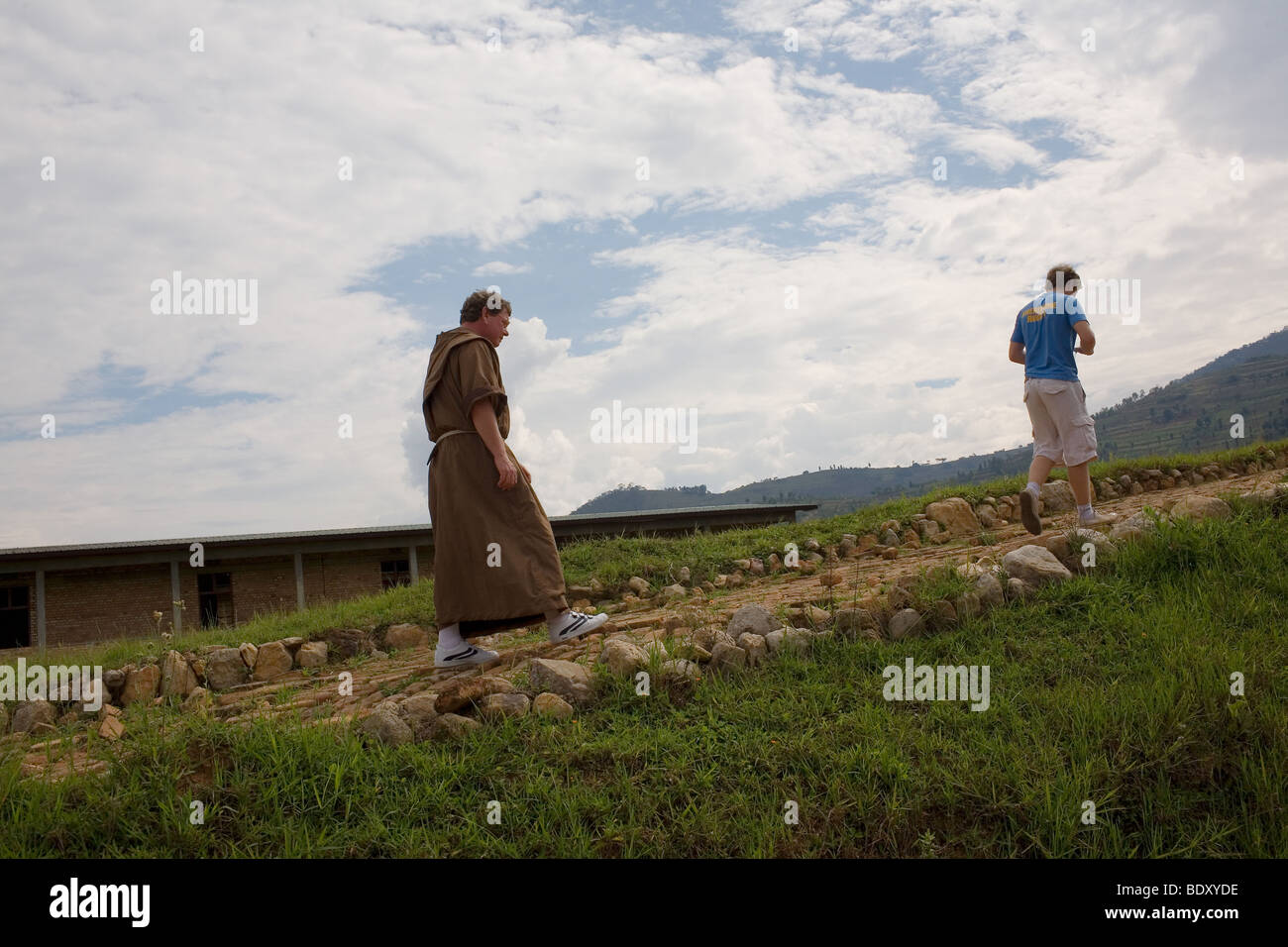 Brother John follows an English public schoolboy through the grounds of the Murambi Genocide