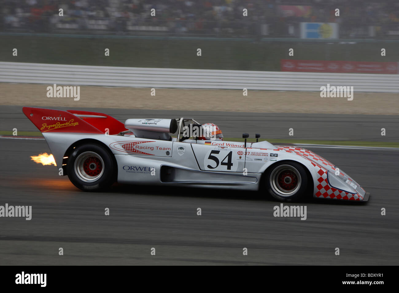 Oldtimer Grand Prix, Nuerburgring, Rhineland-Palatinate, Germany, Europe Stock Photo