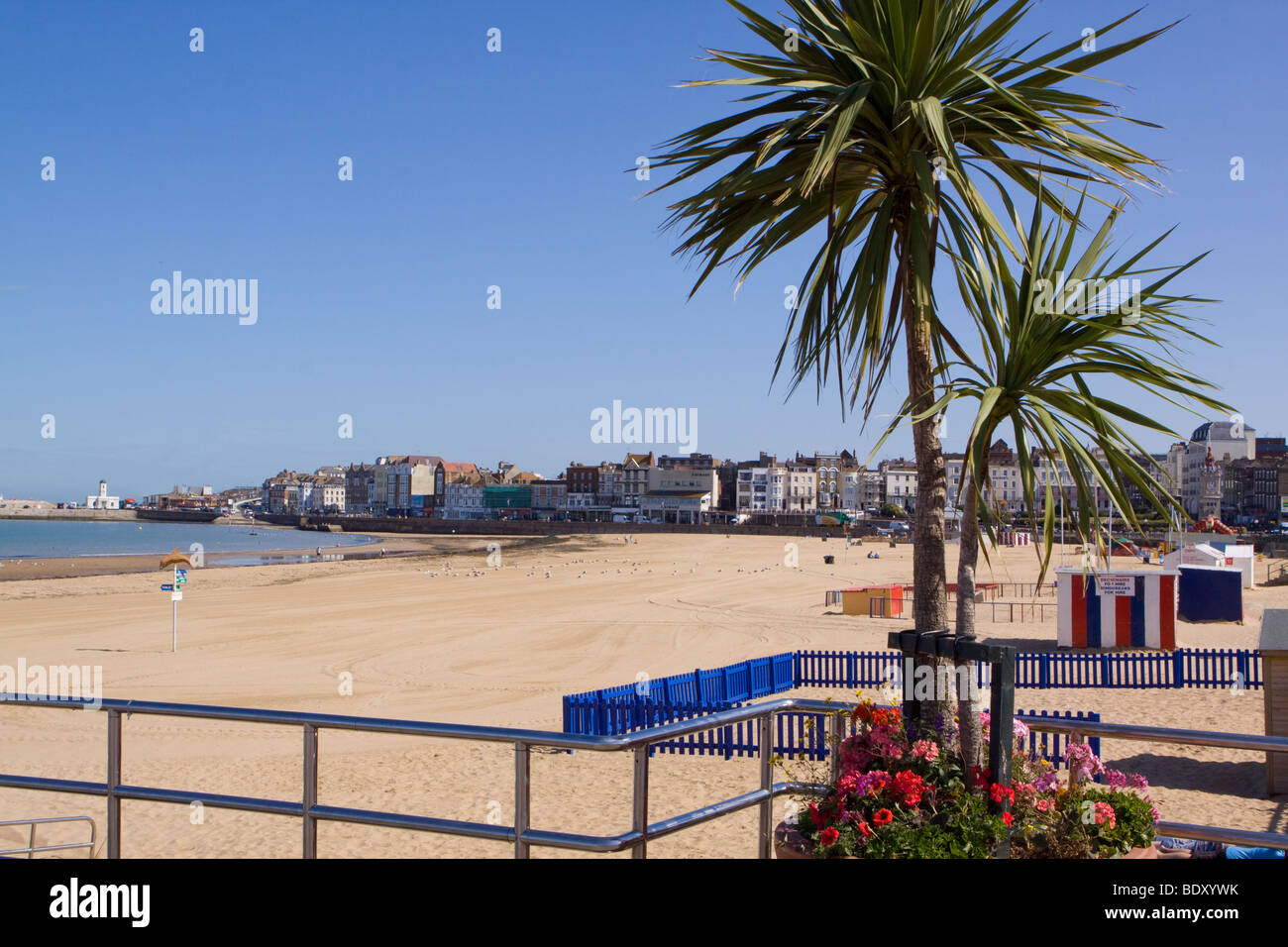 Margate Beach Stock Photo Alamy