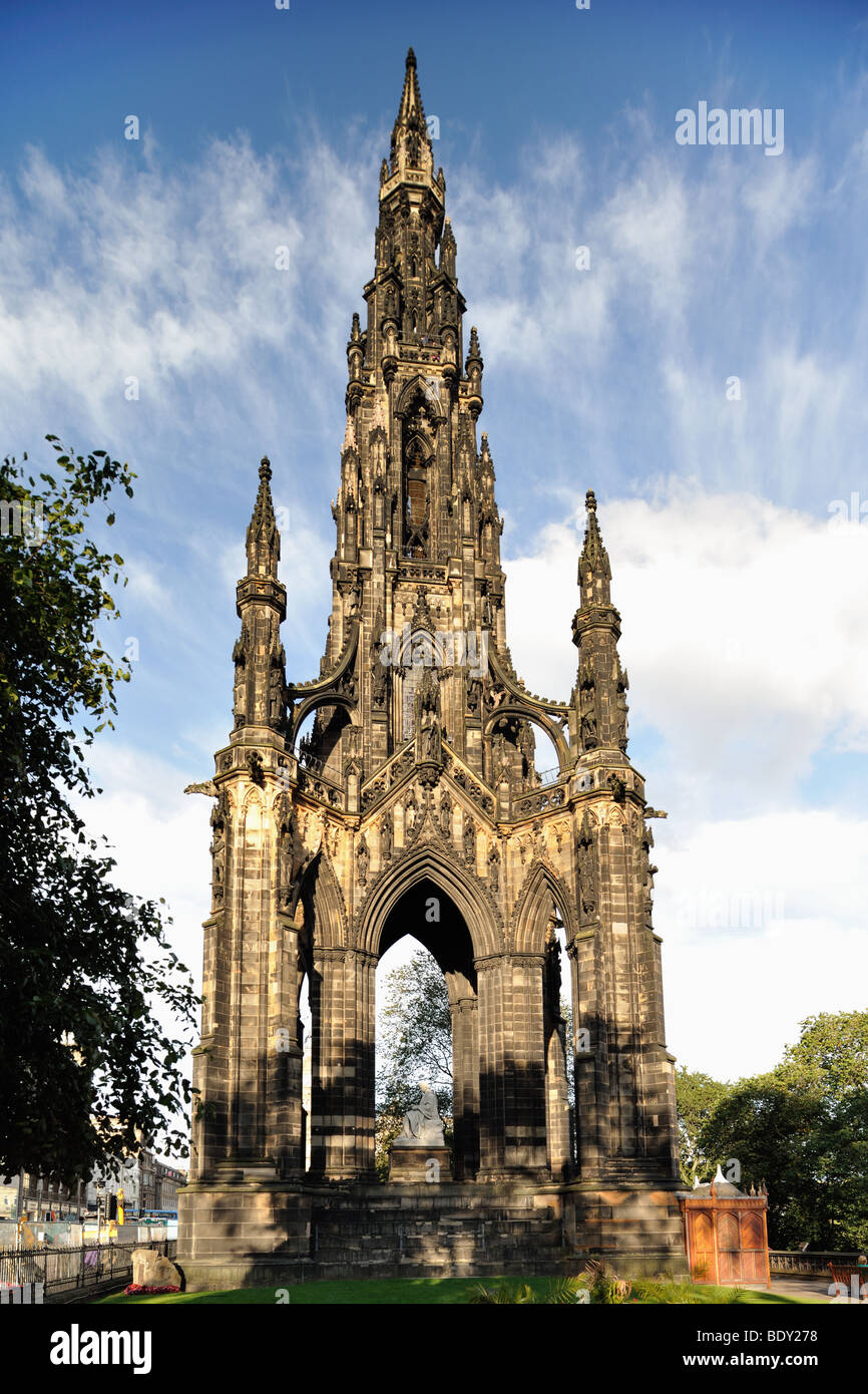Scott Monument, Edinburgh, Scotland, UK Stock Photo