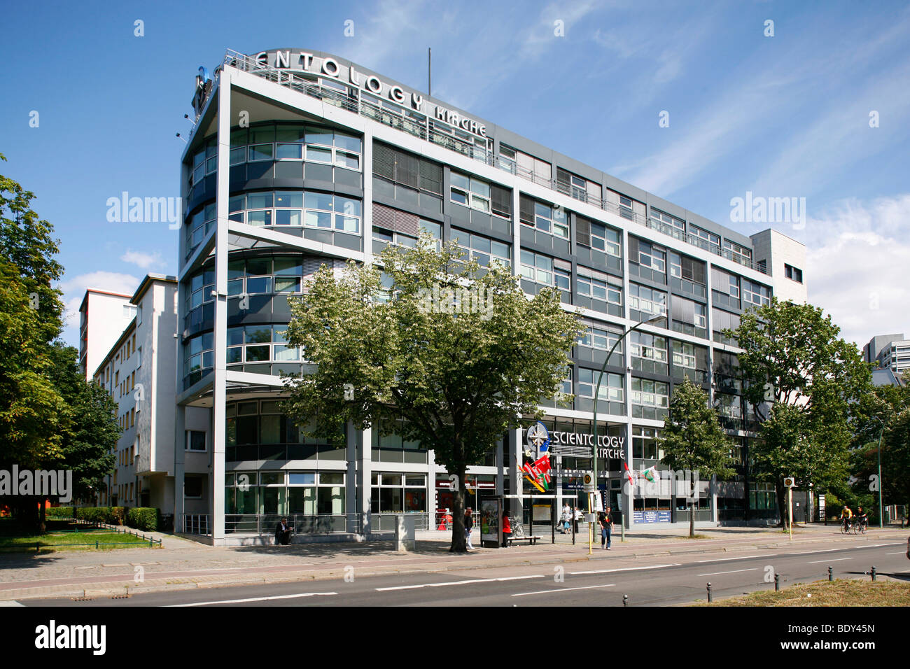 Scientology headquarters, Otto-Suhr-Allee, Berlin, Germany, Europe Stock Photo