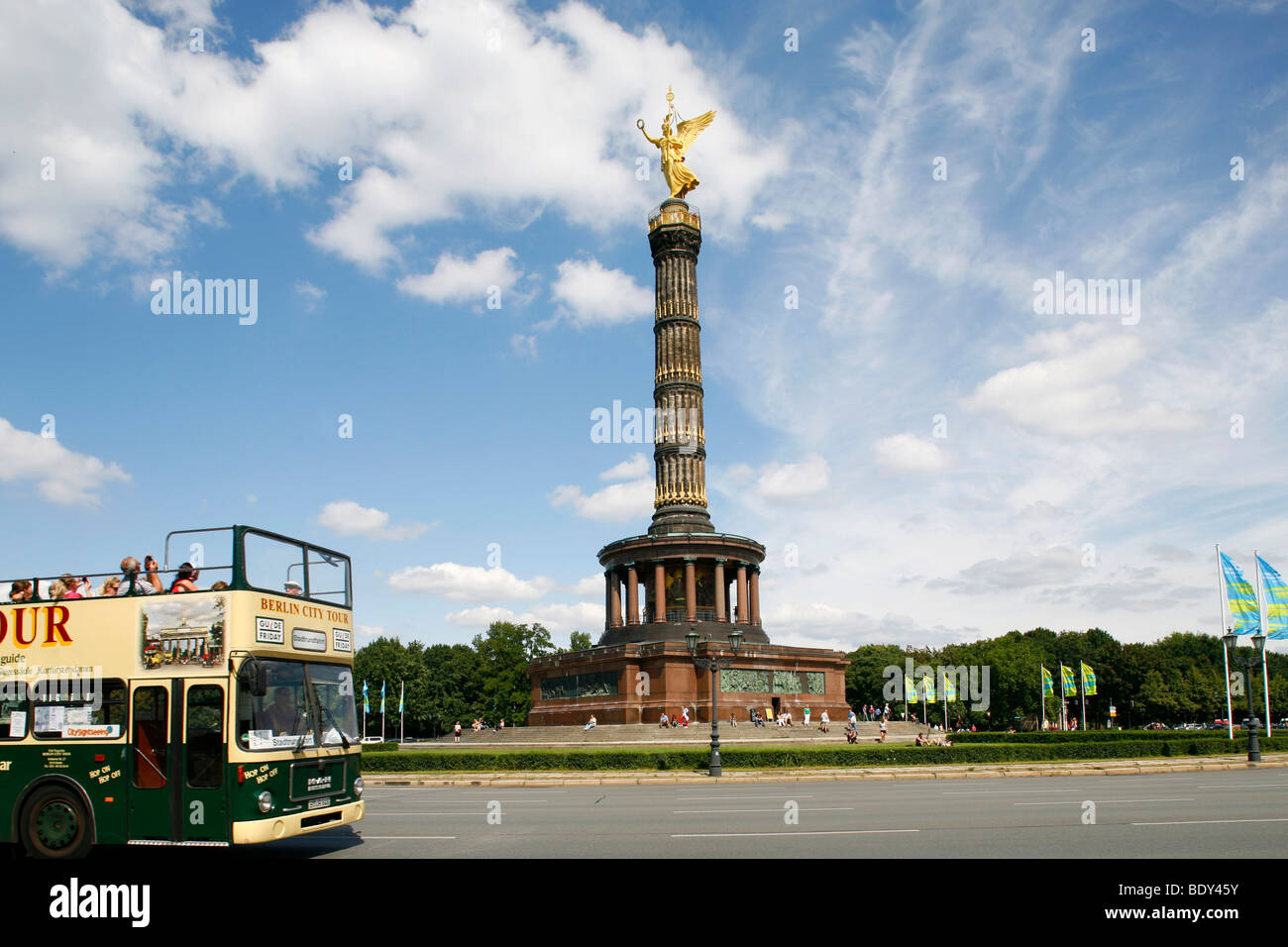 Victory column, Berlin, Germany, Europe Stock Photo