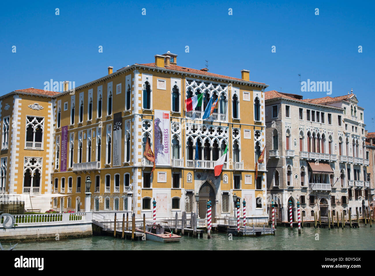 Palazzo Cavalli Franchetti, Palazzo Barbaro on Canal Grande, Venice ...