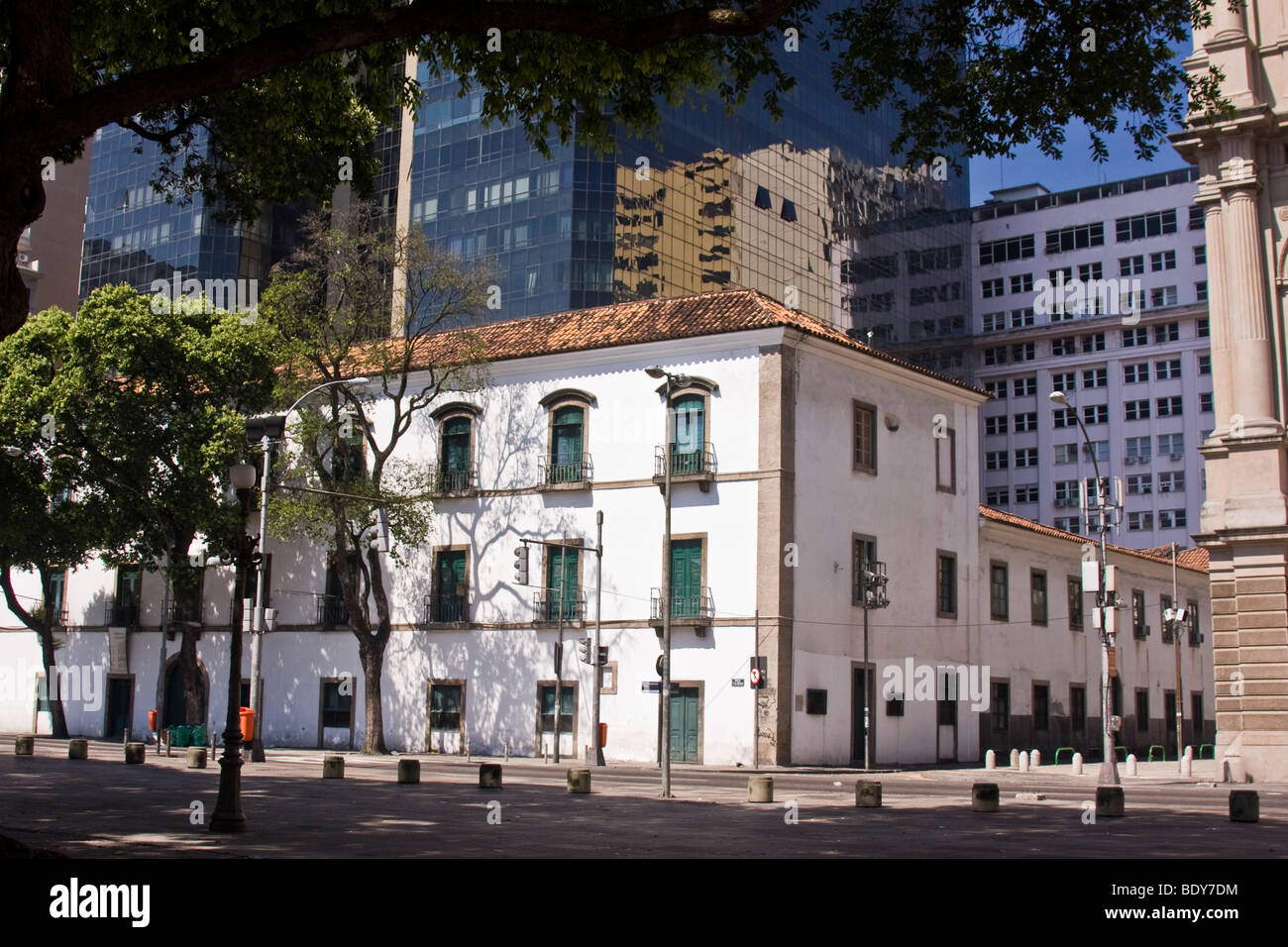 Original government building in Rio de Janeiro Stock Photo
