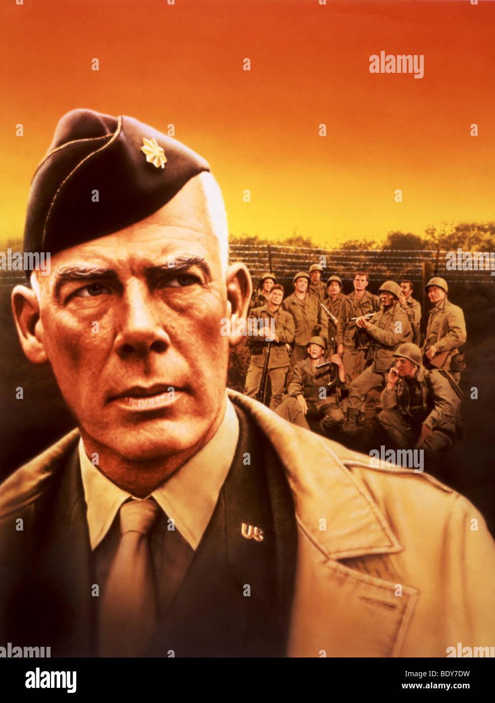 THE DIRTY DOZEN   Poster artwork for the 1967 MGM film with Lee Marvin Stock Photo