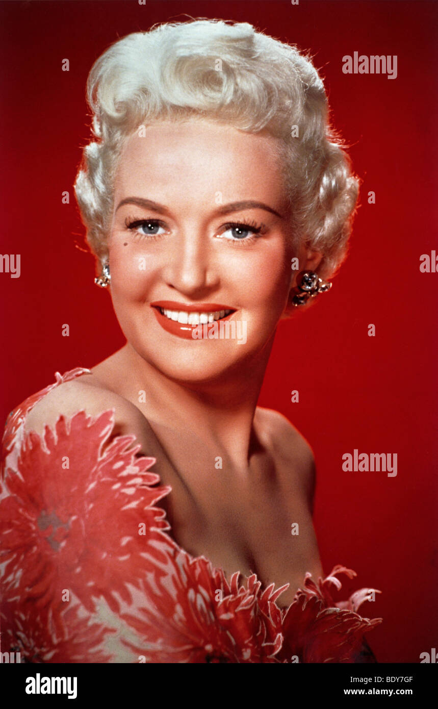 BETTY GRABLE - US film actress Stock Photo
