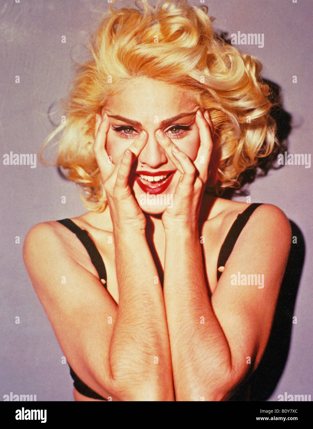 MADONNA  - US singer about 1992 Stock Photo