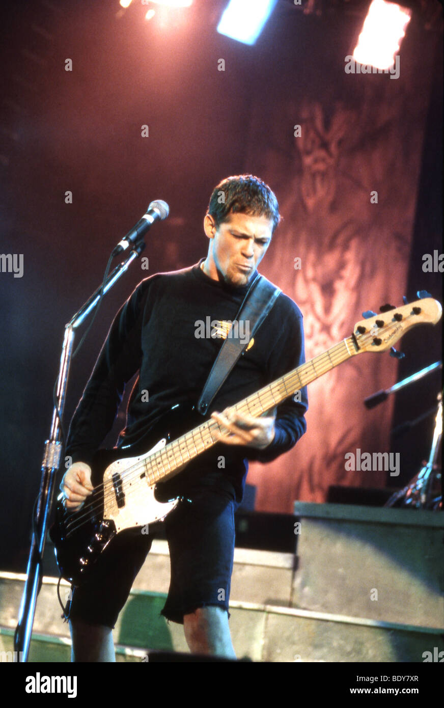METALLICA US rock group with bassist Jason Newsted Stock Photo - Alamy