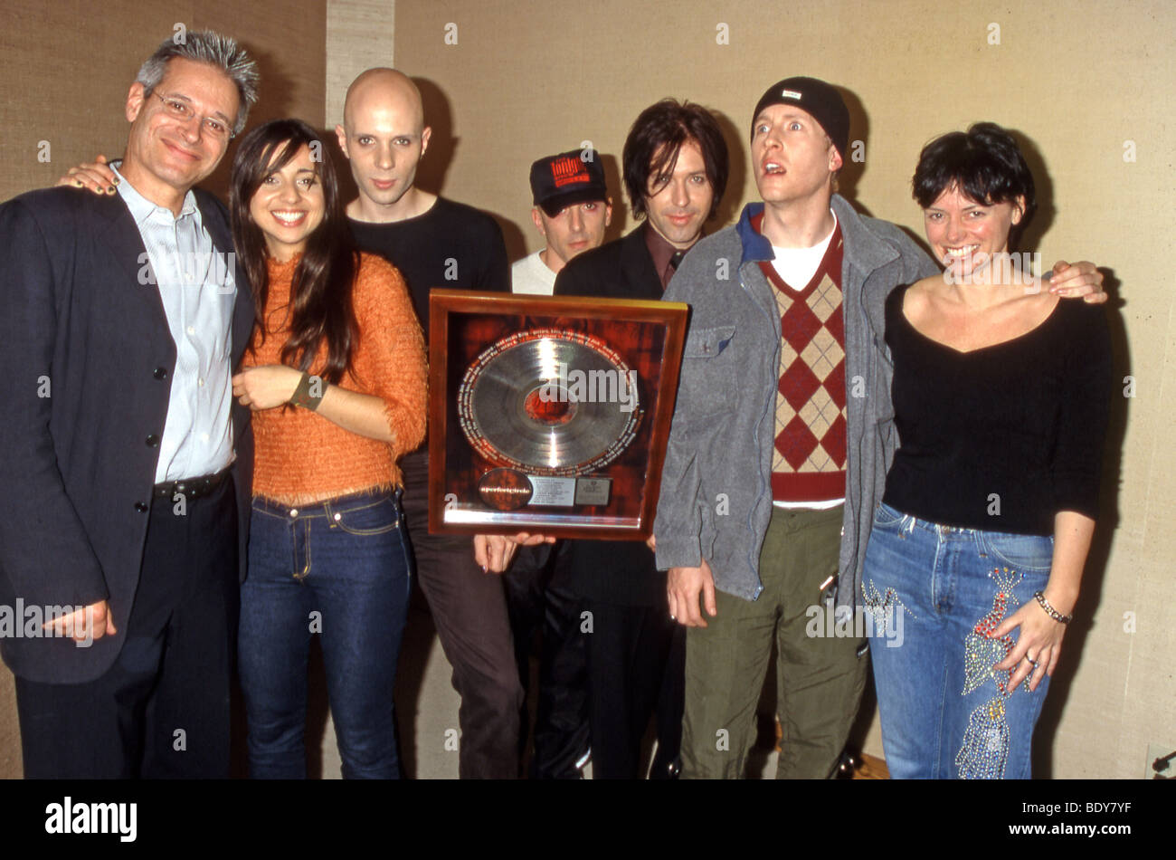 A PERFECT CIRCLE  - US rock group about 2002 Stock Photo