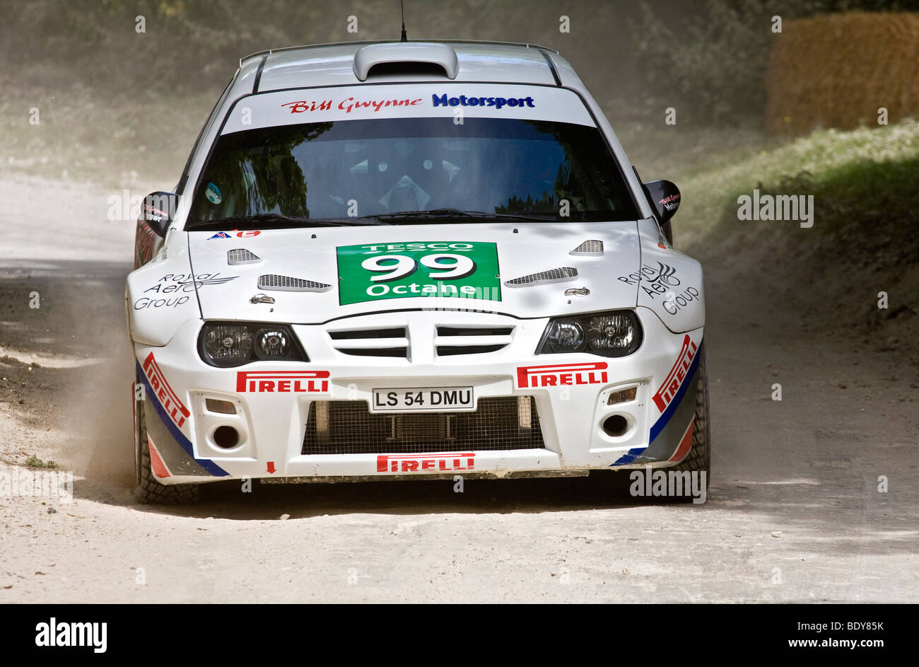 Rally car on forest stage at goodwood festival of speed hi-res stock  photography and images - Alamy