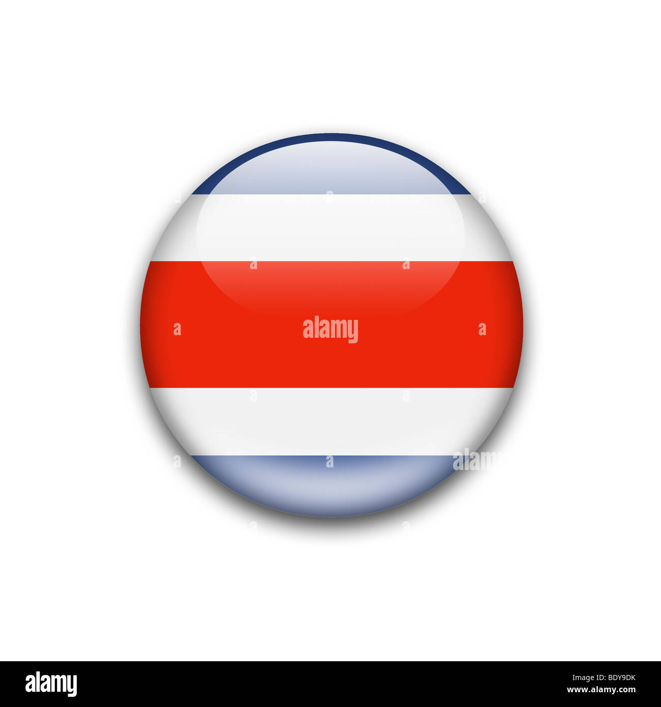 Costa Rica flag Stock Photo - Alamy