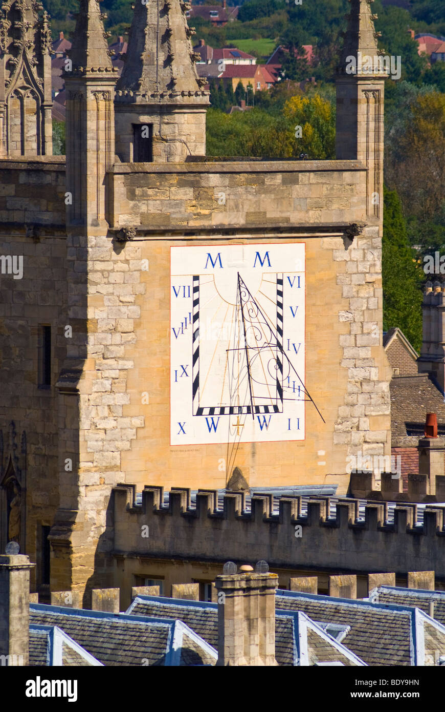 Sundial new college oxford hires stock photography and images Alamy