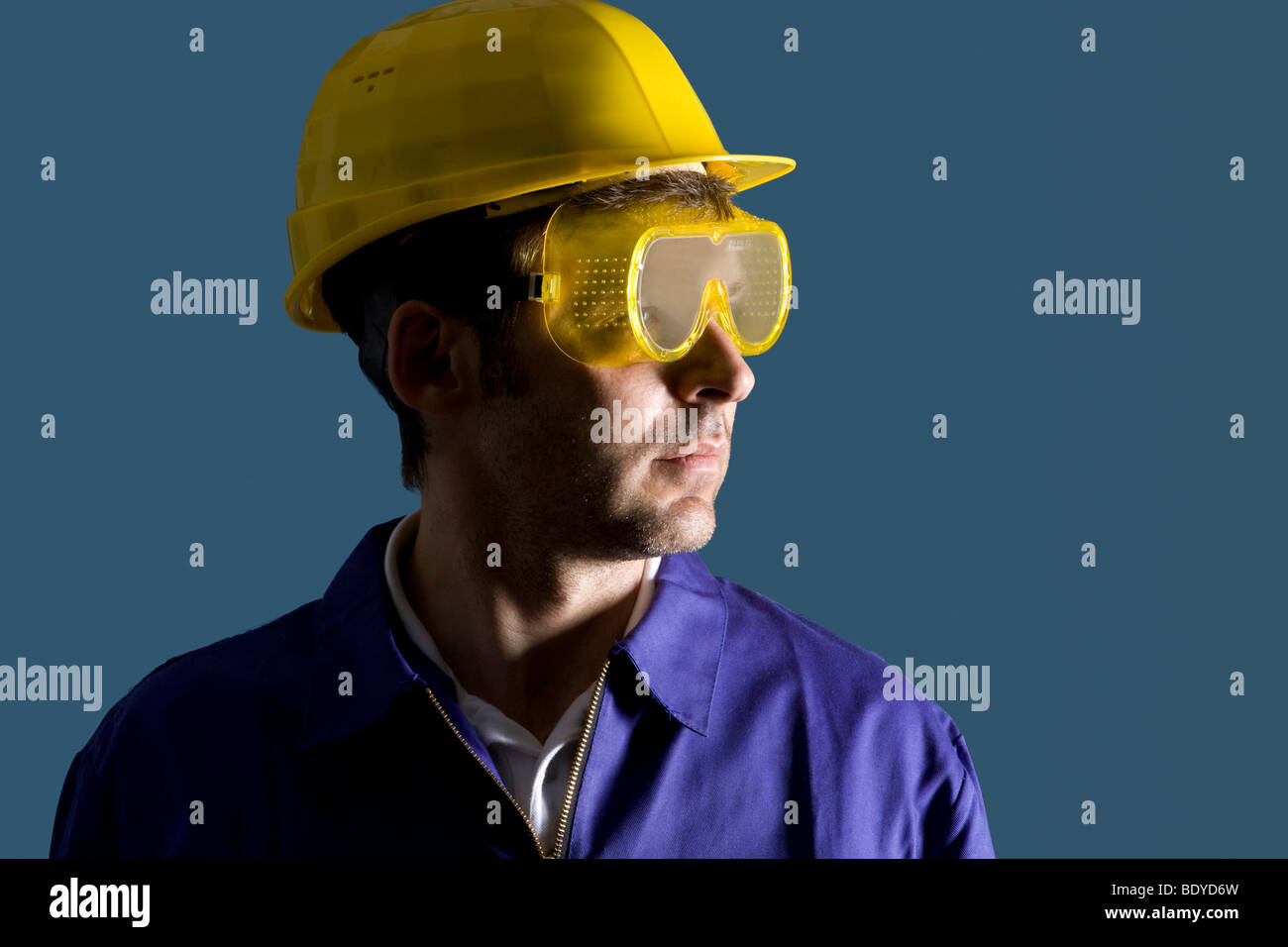 Workman hard hat hi-res stock photography and images - Alamy