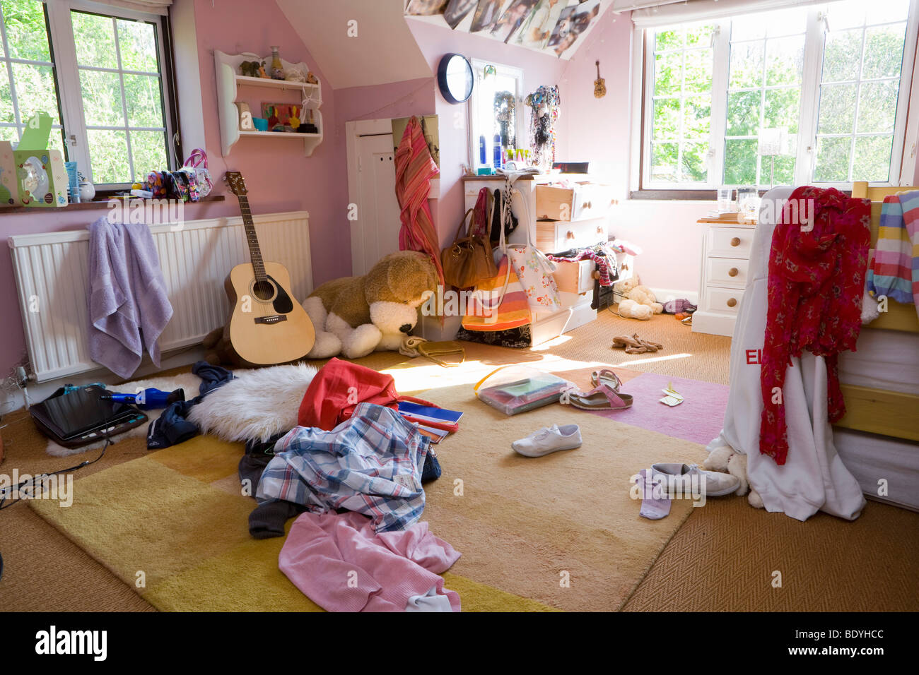 Messy room Stock Photo - Alamy