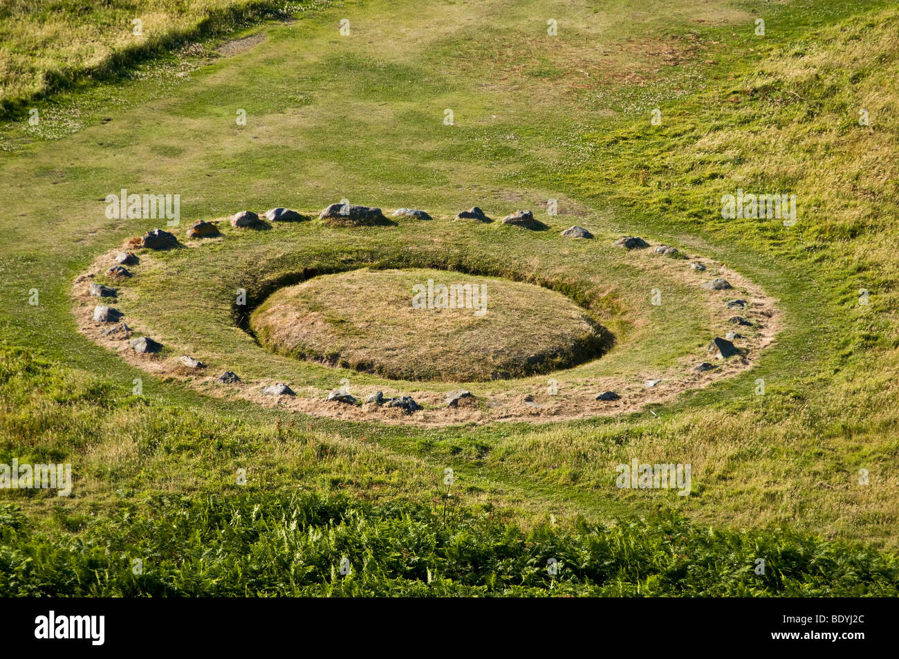 dh Pezeries Point TORTEVAL GUERNSEY Table des Pions historical site
