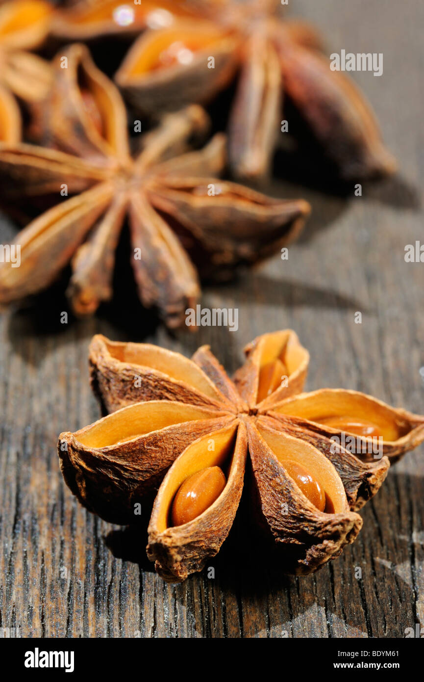 Star anise Stock Photo