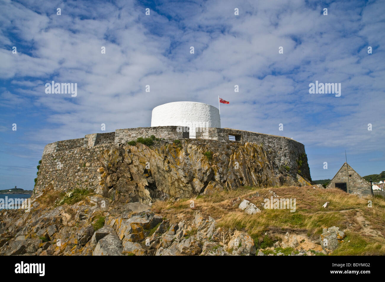 dh Fort Grey ST PIERRE DU BOIS GUERNSEY Martello tower fortress and