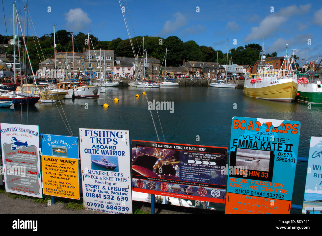 Old fishing boats padstow hi-res stock photography and images - Alamy
