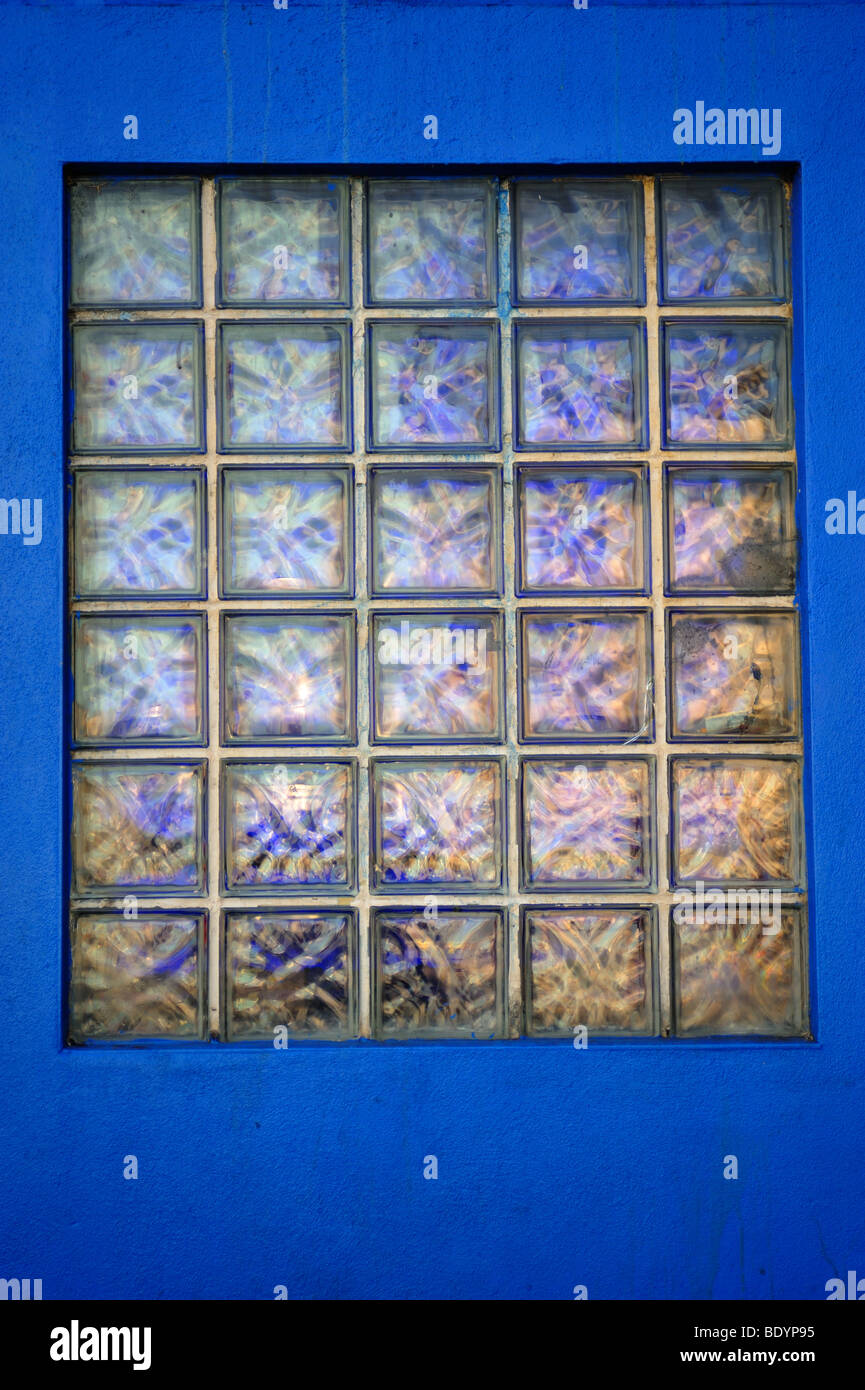 Glass block window Stock Photo Alamy