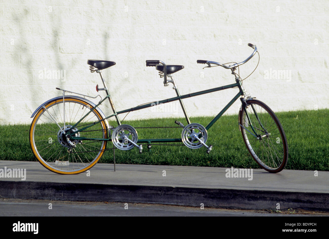 bicycle built for two sport equipment cycle fun share ride Stock Photo Alamy