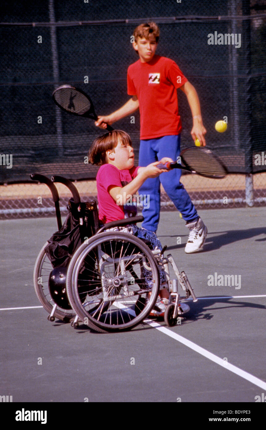 Teen Boy Coach Help Assist Teach Aid Stock Photo Alamy