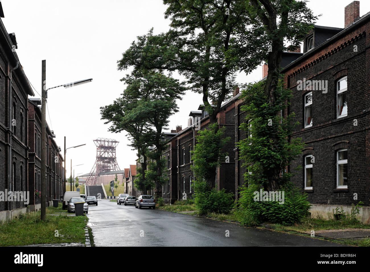 Former miners' houses in Erdbrueggenstrasse, Consol mine settlement