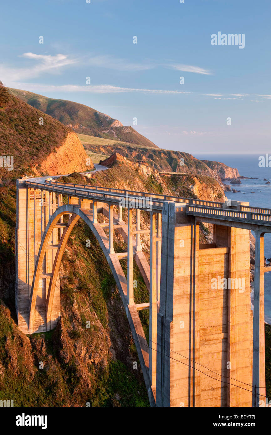 Bixby Creek Bridge. Big Sur Coast. California Stock Photo - Alamy