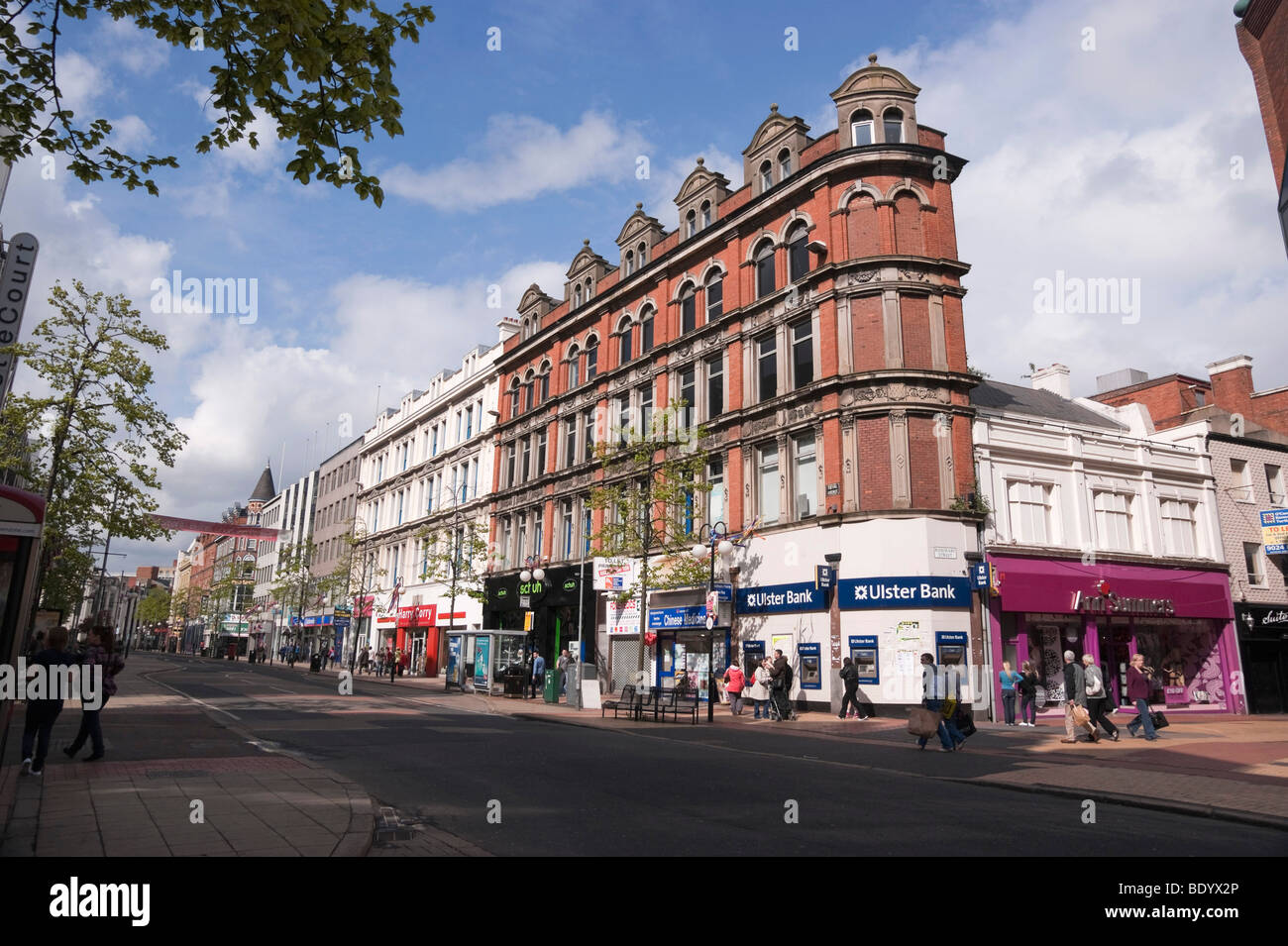 Belfast Northern Ireland city centre architecture 2009 Royal Avenue
