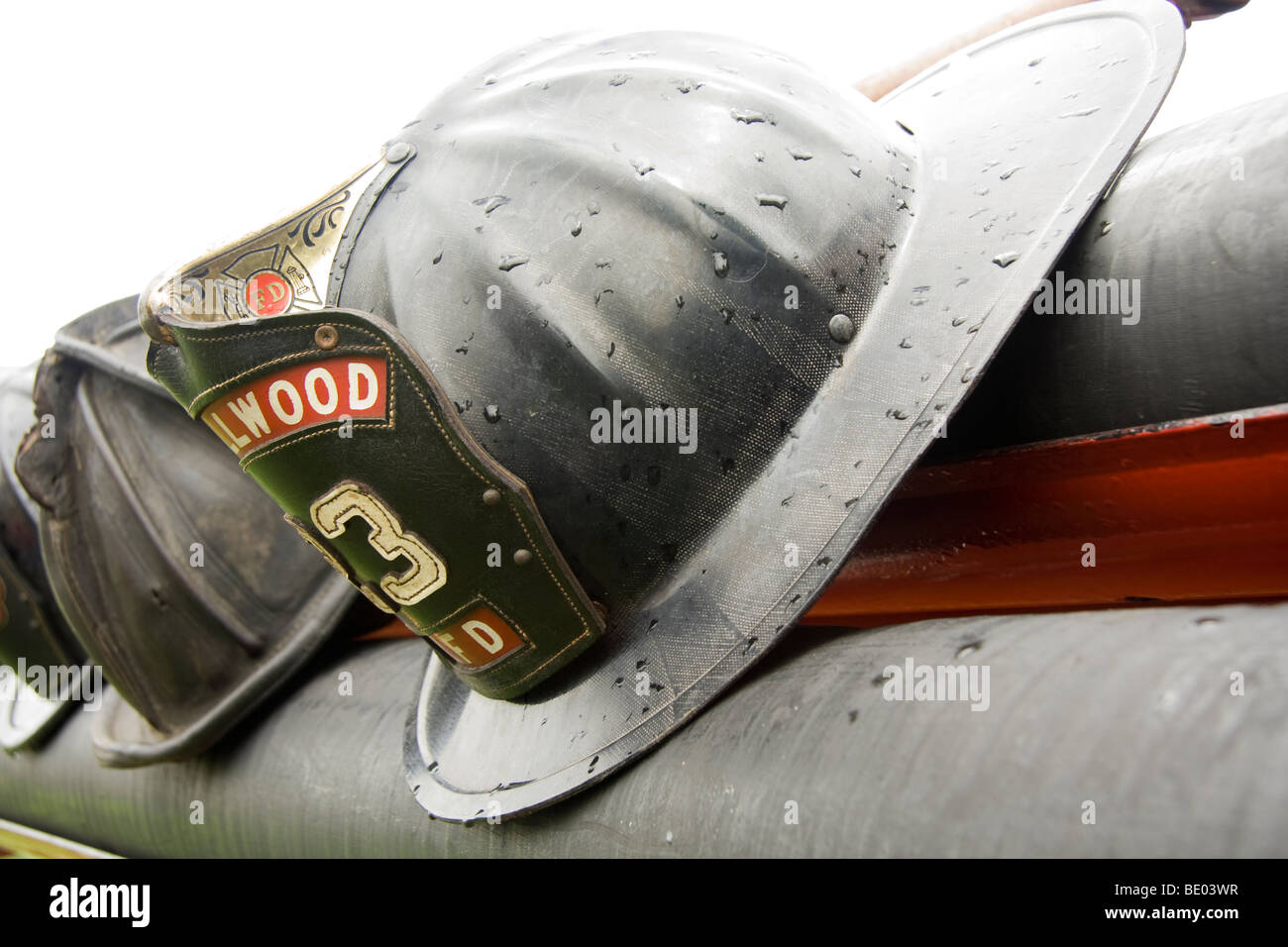 Firefighter's helmet . The 2009 Chicagoland Emergency Vehicle Show
