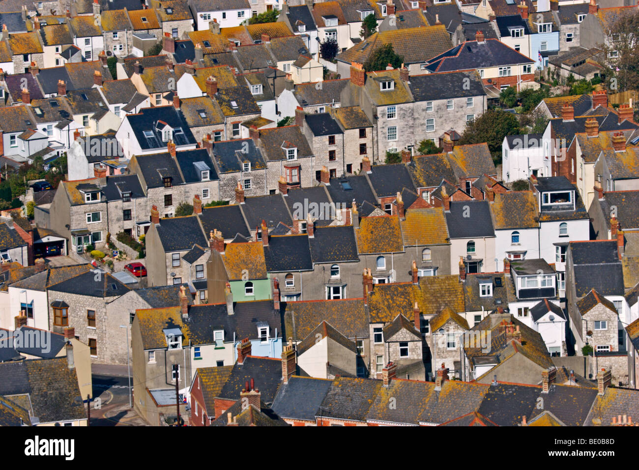 Terraced Housing, Weymouth, Dorset, England Stock Photo Alamy