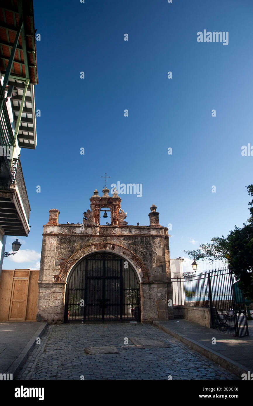 Usa, Caribbean, Puerto Rico, San Juan, Old Town, Capilla de Cristo Stock Photo