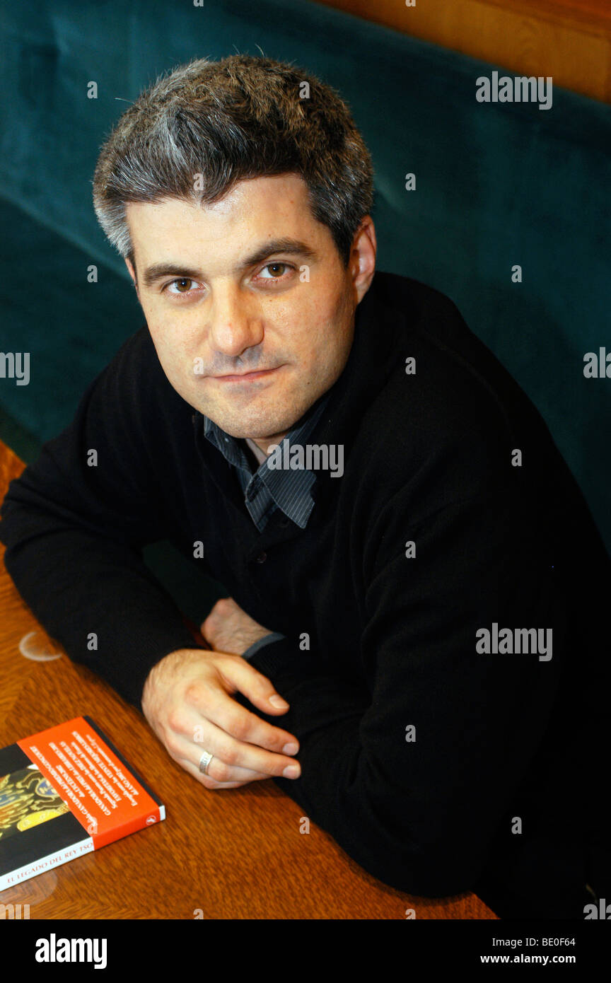 Laurent Gaudé, french writer Stock Photo