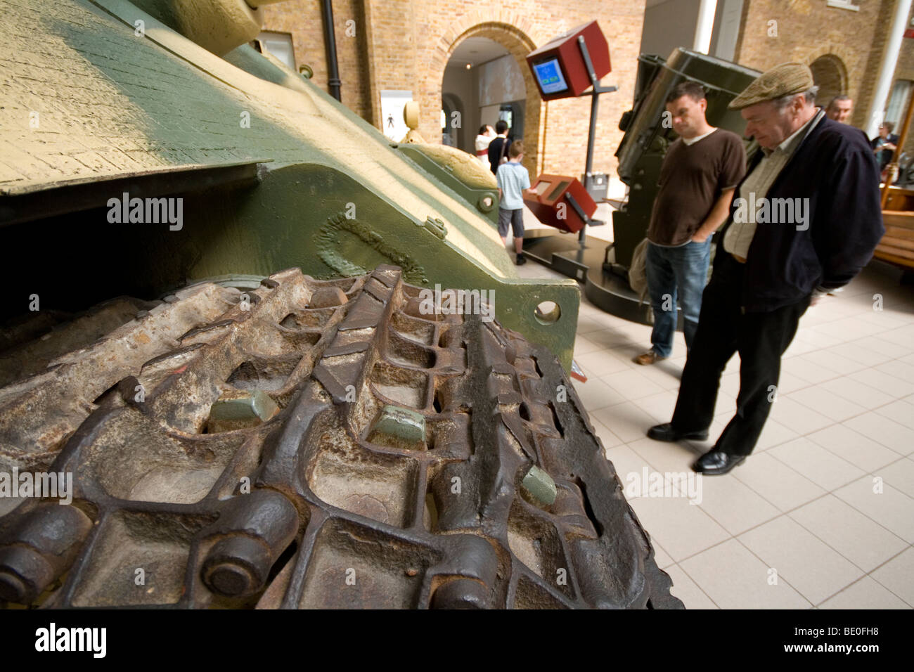 German Jagdpanther tank buster in The Imperial War Museum, Lambeth London, England. Stock Photo