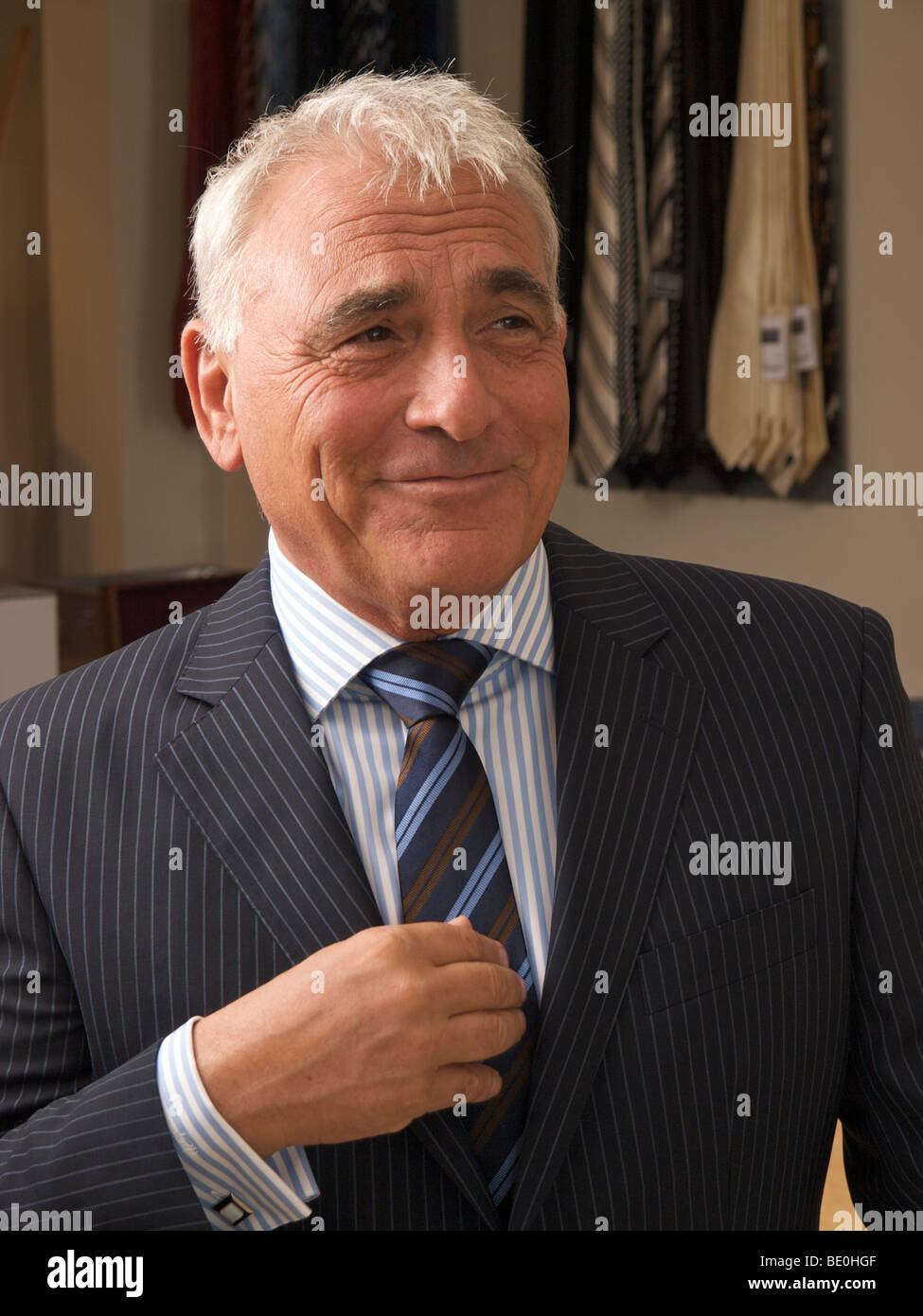 Portrait of Dutch TV personality and talkshow host Rik Felderhof Stock Photo