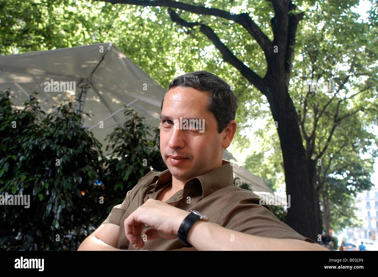 Guillermo Martínez, Argentinian writer. Stock Photo