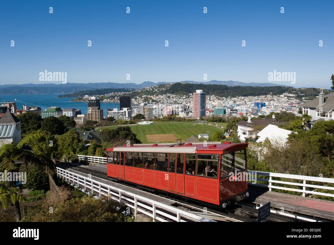 Cable Car, Wellington, New Zealand Stock Photo Alamy