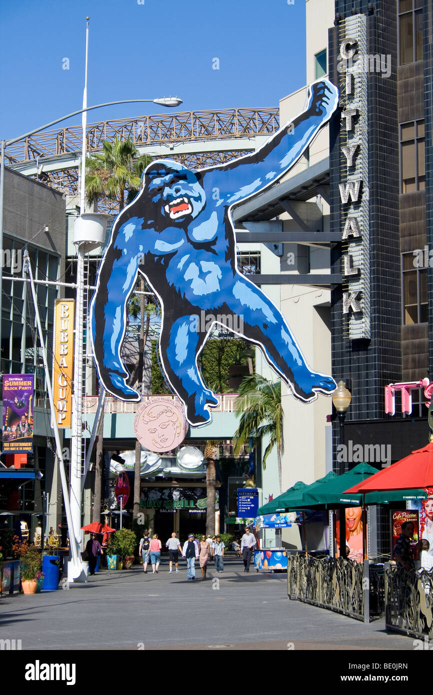 Universal City Walk, Universal City, Los Angeles, California, USA Stock Photo