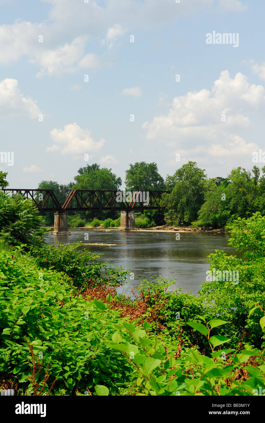 Railroad bridge trestle bridge hi-res stock photography and images - Alamy