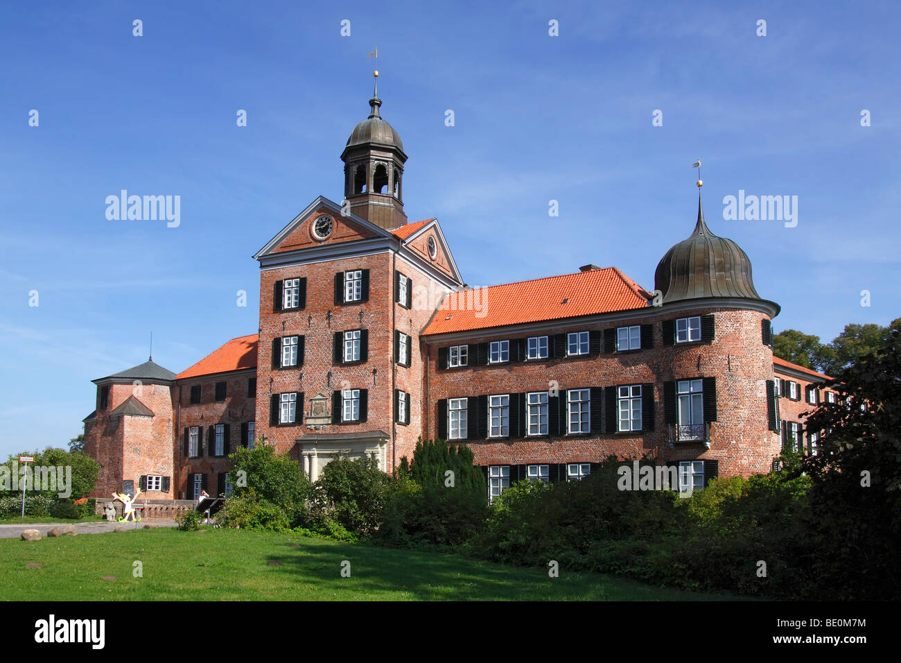 Eutiner Schloss moated castle in Eutin, East Holstein, Holstein Switzerland, Schleswig-Holstein, Germany, Europe Stock Photo