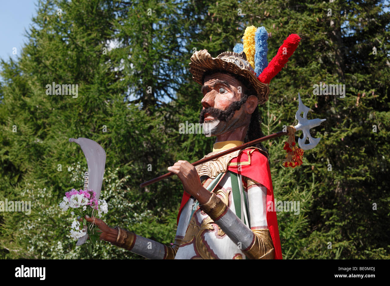 Samson from St. Michael, Samson parade, Lungau, Salzburg state, Austria, Europe Stock Photo