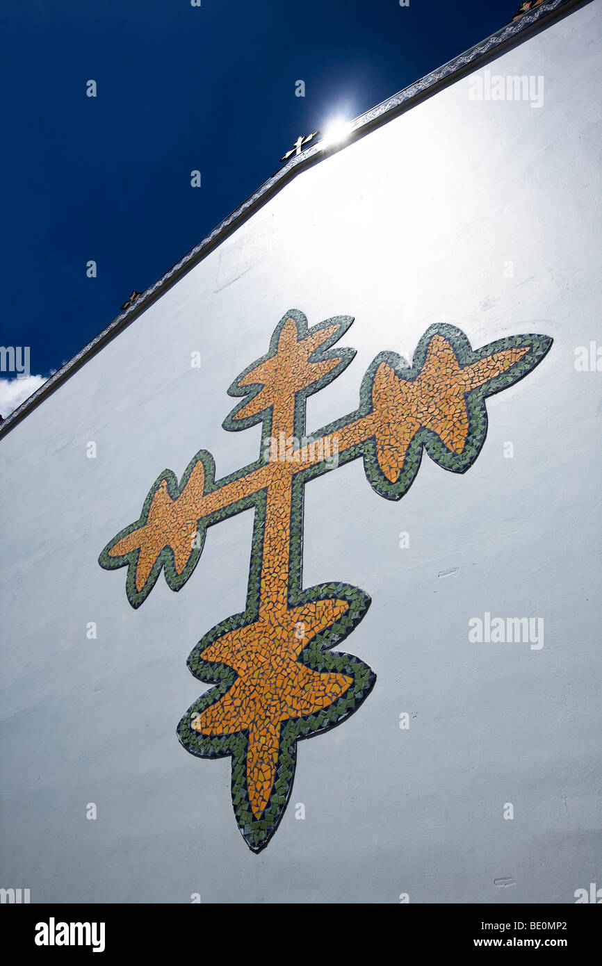 The famous church of Canas in Guanacaste Costa Rica. The church has