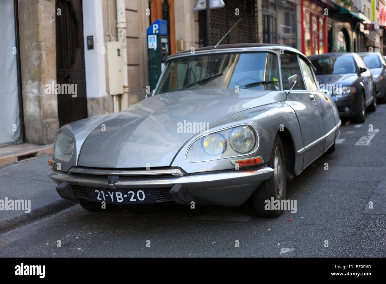 Citroen DS parked in Paris France Stock Photo