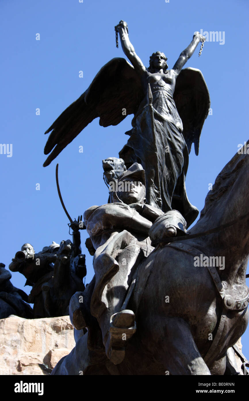 Mendoza: Andes Army memorial (detail) Stock Photo