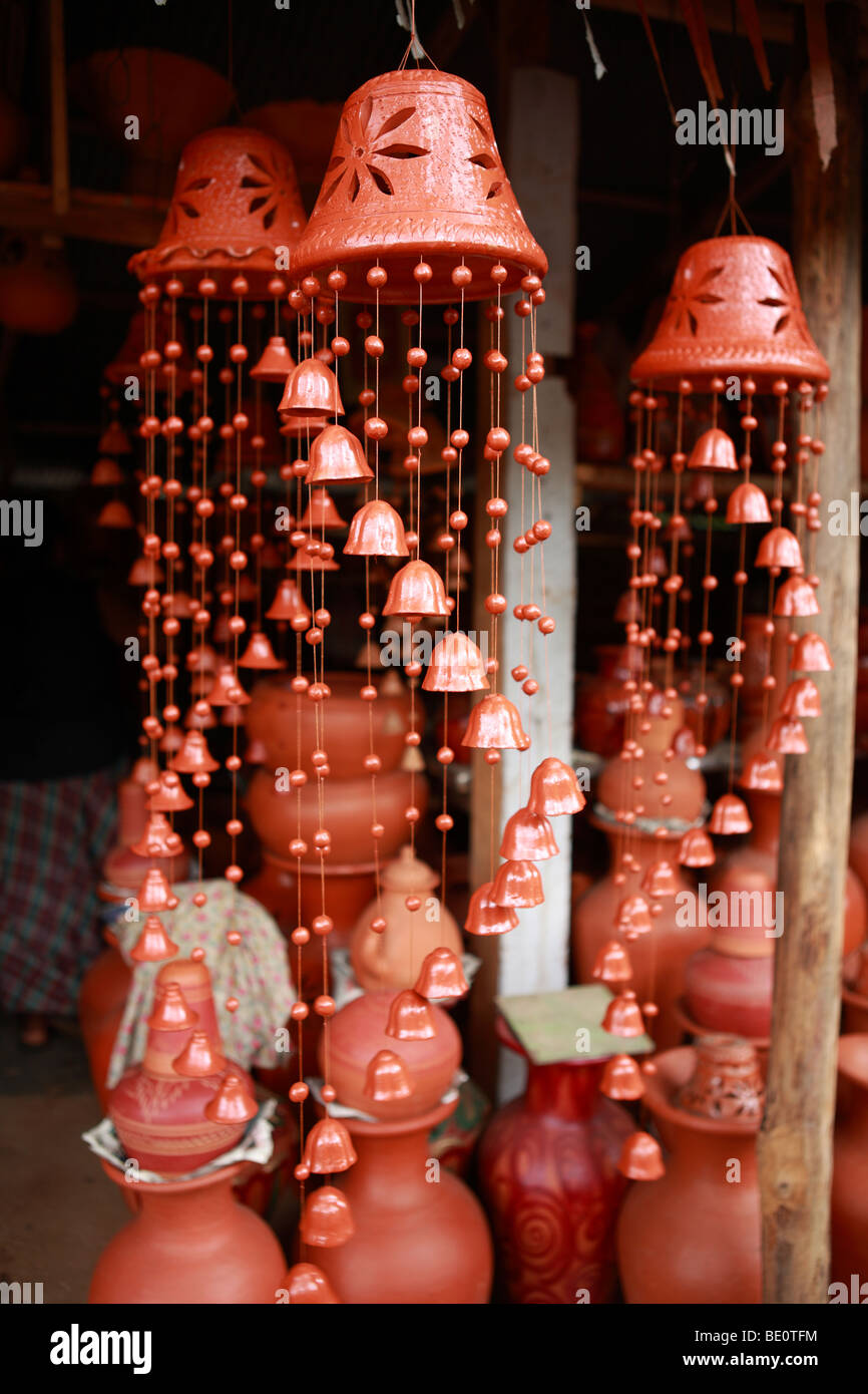 Terracotta windchime hi-res stock photography and images - Alamy