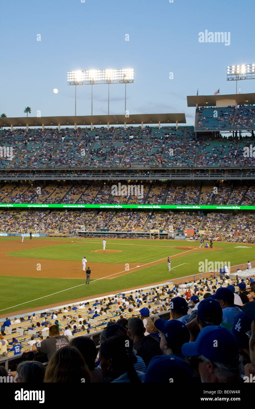 Dodger Stadium, Los Angeles, California, USA Stock Photo