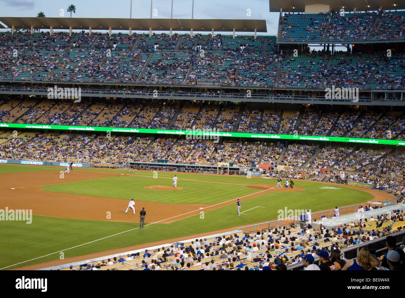 Dodger Stadium, Los Angeles, California, USA Stock Photo
