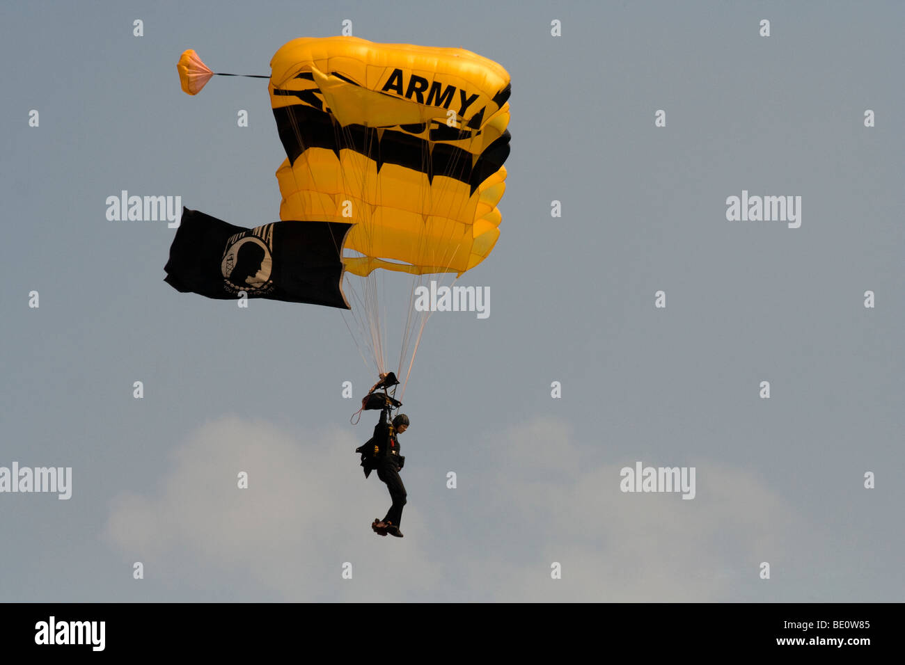 US Army Parachute Team. Chicago Air & Water Show 2009 Stock Photo