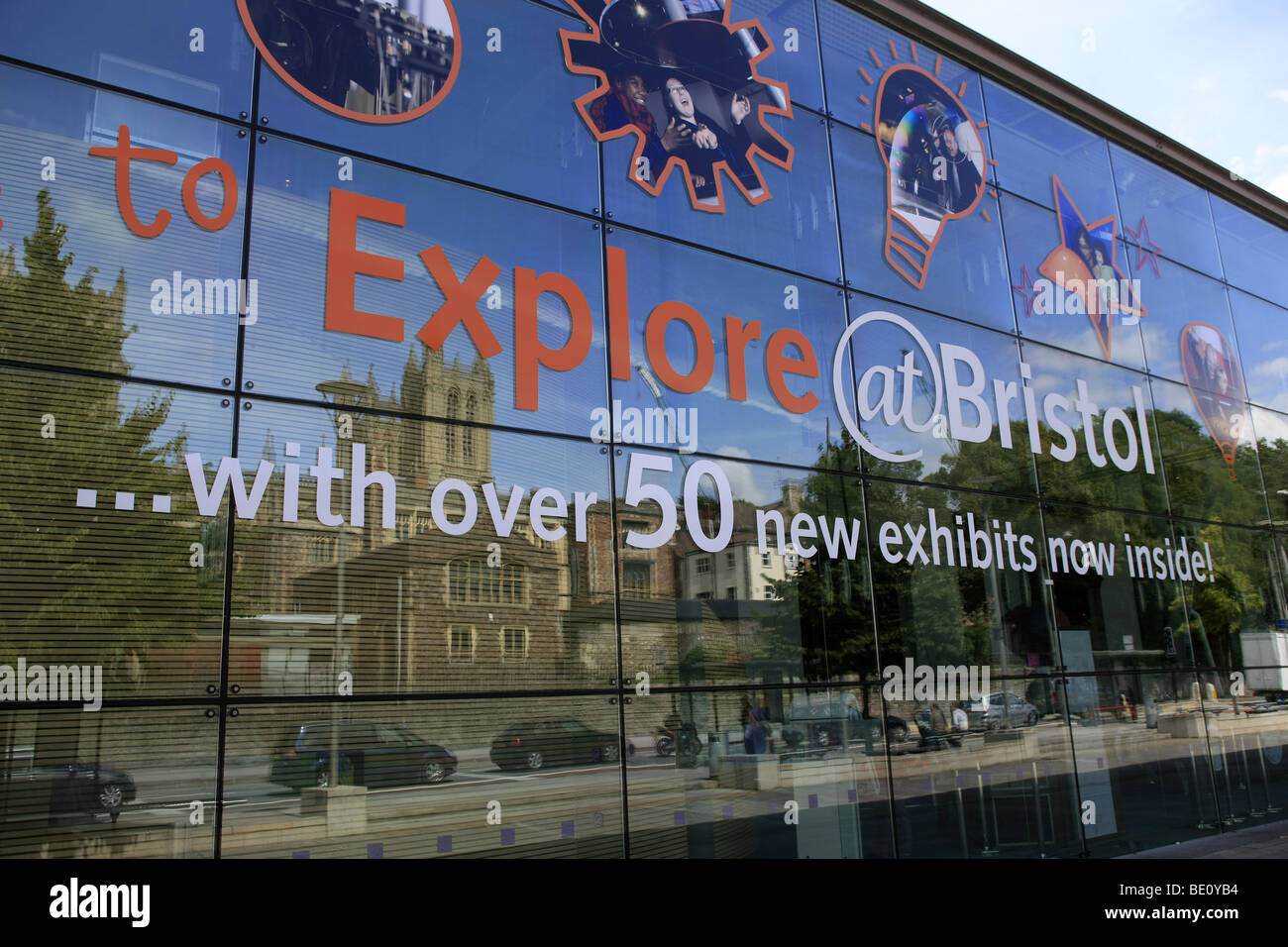 The ExploreBristol Science building in Bristol City UK Stock Photo Alamy