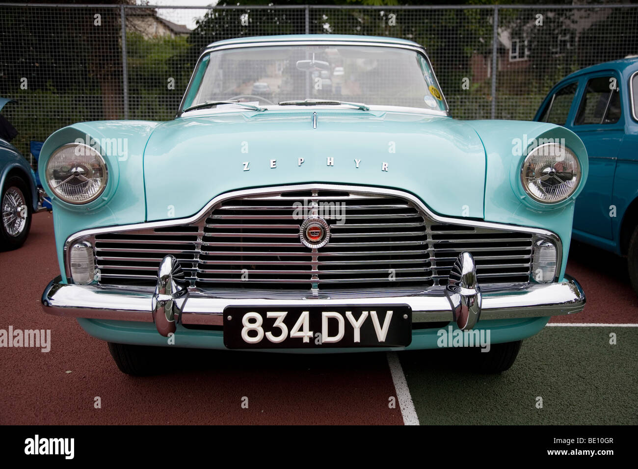 A Ford Zephyr MK 2 at the annual Wilton Park Classic Vintage Car Show Batley West Yorkshire UK Stock Photo
