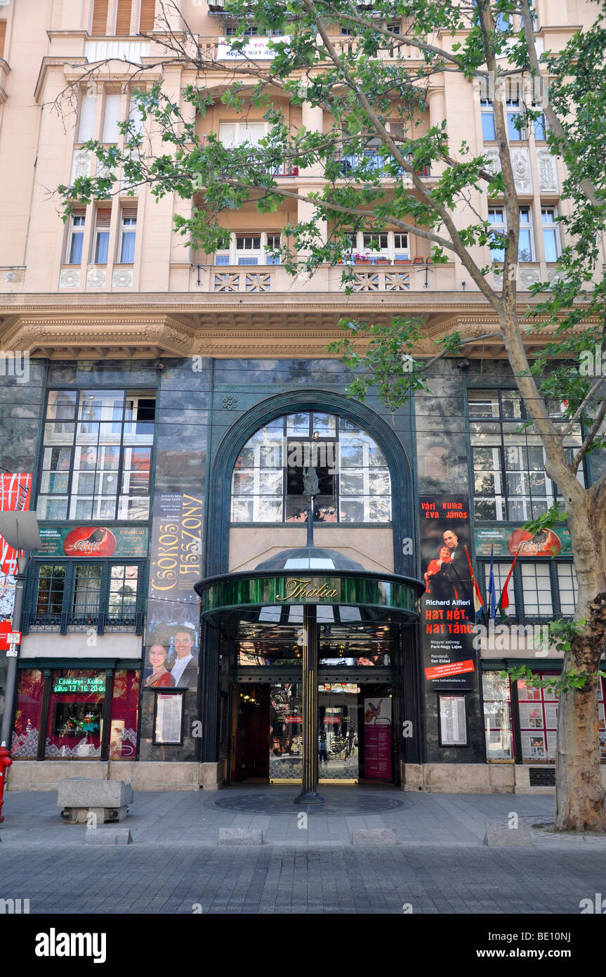 Eastern Europe, Hungary, Budapest, Thalia Theatre Stock Photo Alamy